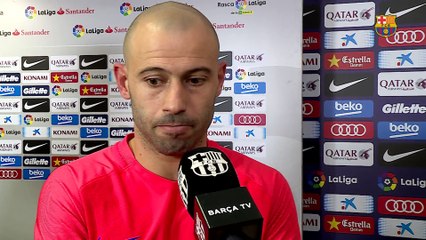 Luis Suárez: "We had to work hard from the beginning"