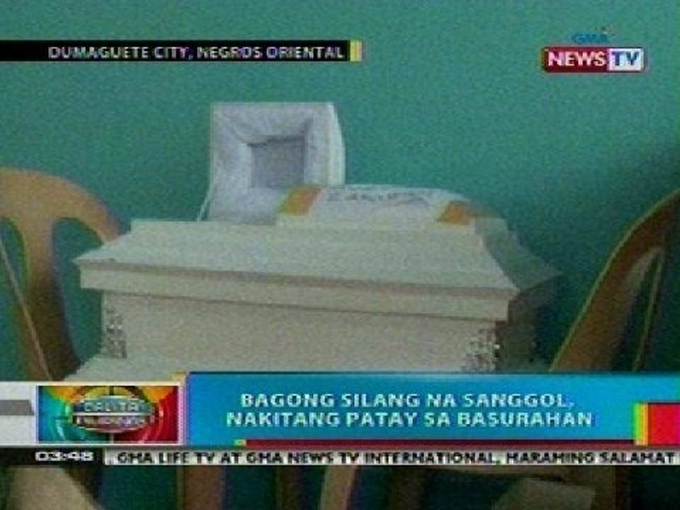 BP: Bagong silang na sanggol, nakitang patay sa basurahan sa Negros Occidental