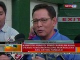 BT: Kampo ni Arroyo, pinag-aaralan kung paano pansamantalang makakalaya ang dating pangulo