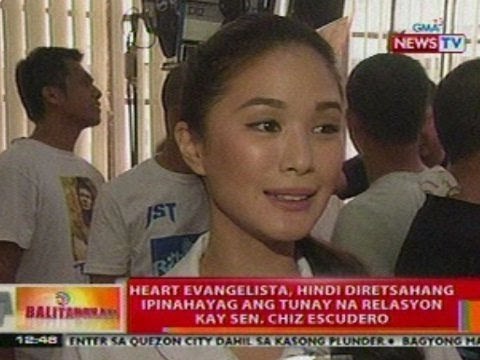 BT: Heart Evangelista, hindi diretsahang ipinahayag ang tunay na relasyon kay Sen. Chiz Escudero