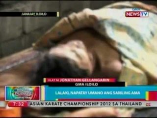 BP: Lalaki, napatay umano ang sariling ama