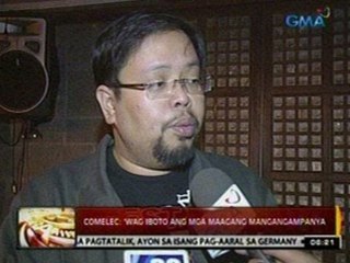 Mga naghain ng COC, matatawag lang na kandidato kapag nagsimula na ang campaign period