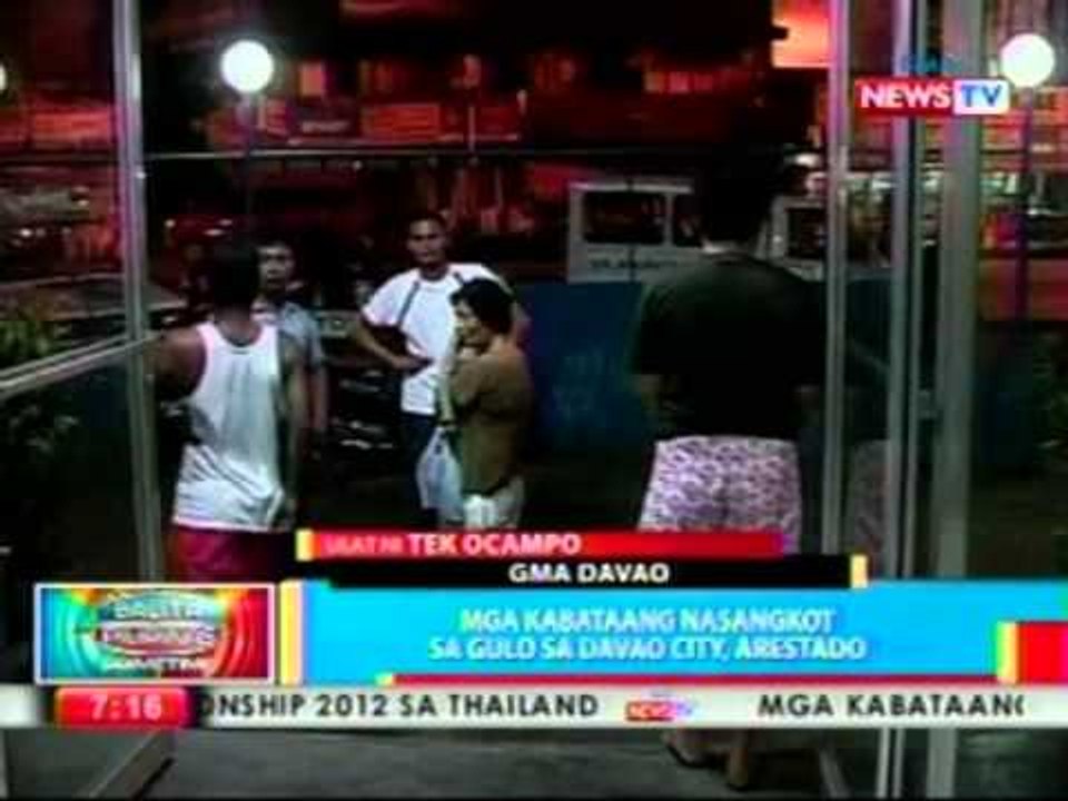 BP: Suspek sa umano'y illegal possesion of firearms, patay sa shootout sa Davao City