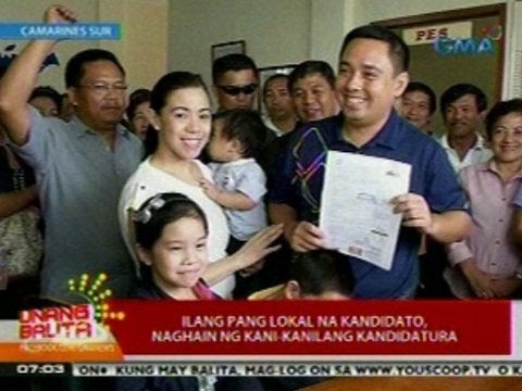 UB: Ilan pang lokal na kandidato, naghain ng kani-kanilang kandidatura