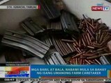 NTG: Mga baril at bala, nabawi mula sa bahay ng isang umanong farm caretaker sa Tarlac
