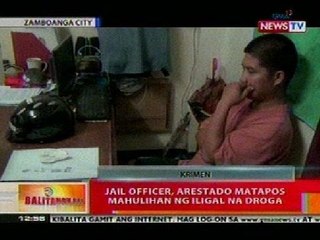 BT: Jail officer sa Zamboanga, arestado nang mahulihan ng iligal na droga