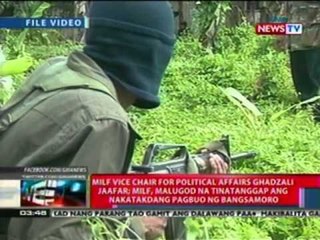 NTL: MILF, malugod na tinatanggap ang nakatakdang pagbuo ng Bangsamoro