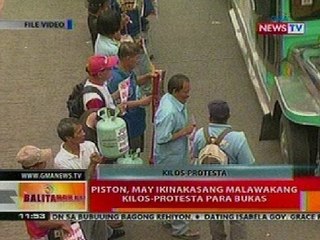 BT: Piston, may ikinakasang malawakang kilos-protesta para bukas