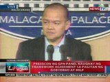 NTL: Presscon ng GPH panel kaugnay ng framework agreement sa pagitan ng gobyerno at MILF