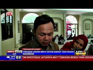 Jokowi Meminta Bima Arya Menata Sistem Angkot di Bogor