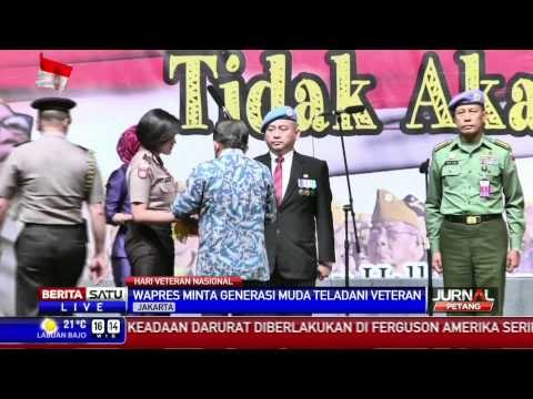 Wapres JK Beri Penghargaan Veteran yang Bertugas di PBB
