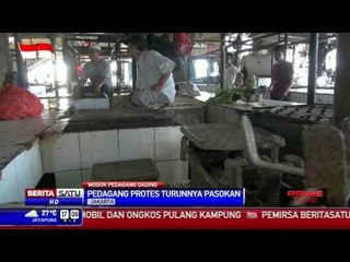 Pedagang Daging Sapi Mogok Berjualan