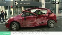 Accident : Collision entre une voiture et un tramway (Lyon)