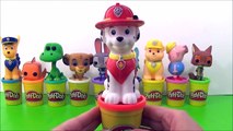 Learn Colors & Counting, Disney, Paw Patrol, Peppa, Animals, Numbers, Kids Play doh Surprise Toys
