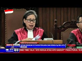 Sutan Bhatoegana Divonis 10 Tahun Penjara