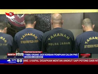 Ribuan Orang Jadi Korban Penipuan Calon PNS