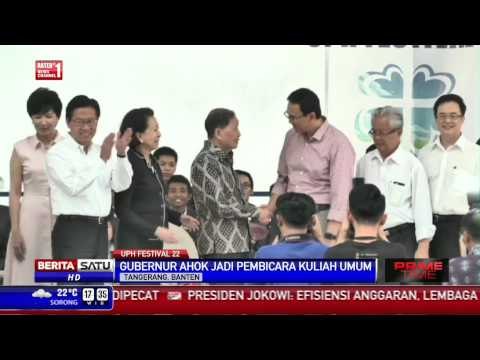 Ahok Jadi Pembicara Kuliah Umum UPH Festival