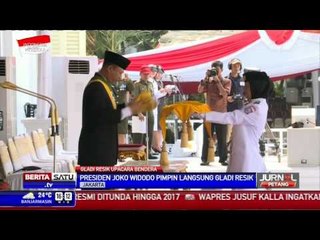 Gladi Resik Upacara Bendera Dipimpin Langsung Jokowi
