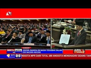 Jokowi Kritisi Kebebasan Pers dalam Sidang Tahunan