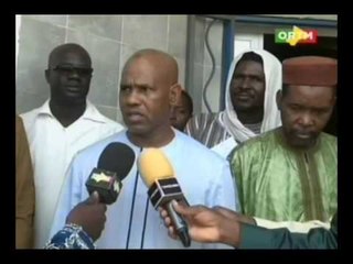 ORTM/Point de presse des responsables de la CSDM