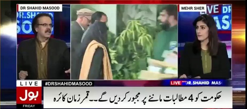 PML N aur PPP plan ker rahe hain ke PTI ko next elections se pehlay Saaf ker dain... - Dr Shahid Masood reveals