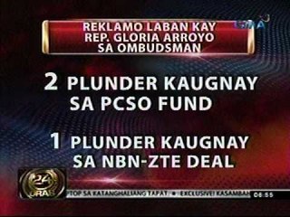 24 Oras (112311) Palasyo, inihahanda ang mga ebidensya para sa iba pang kaso na isasampa vs Arroyo