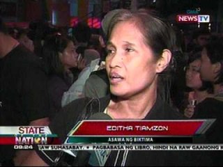 SONA (112311) mga graffiti, nilikha sa kalsada para sa paggunita ng Maguindanao massacre