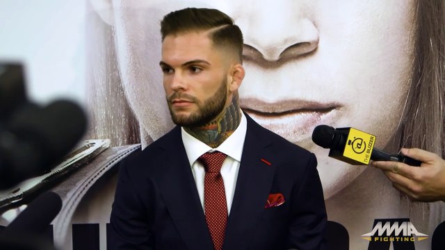 Cody Garbrandt UFC 207 Media Day Scrum