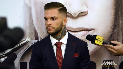 Cody Garbrandt UFC 207 Media Day Scrum