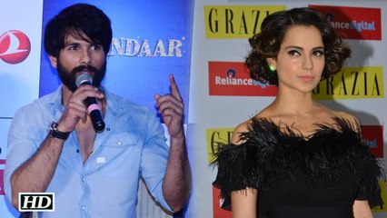 Shahid REACTS on his TIFF with Kangana | Watch Here