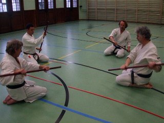 Canoé/karaté : même travail du hara, du corps et des coudes