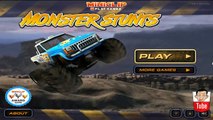 ᴴᴰ ღ Monster Stunts ღ - Monster Truck Games For Children - Baby Games (ST)