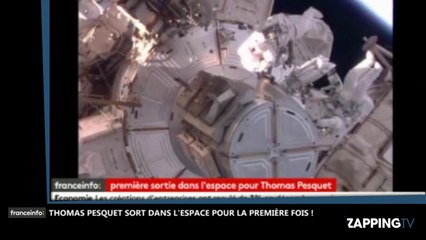 Thomas Pesquet : l’astronaute est sorti pour la première fois dans l’espace ! (vidéo)