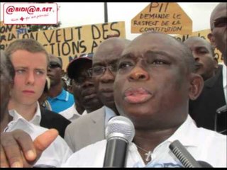 Audio/Présidentielle 2015:KKB invite le président Ouattara à revoir l'environnement électoral