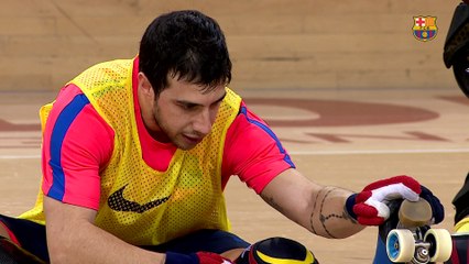 Ricard Muñoz i Matías Pascual analitzen el partit de la Lliga Europea contra el Porto