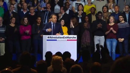 Extrait du discours d’Emmanuel Macron à la Porte de Versailles