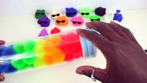 Playdough Sunglasses Little Monsters Fun Molds Rainbow Rolling Pin Fun and Creative For Children