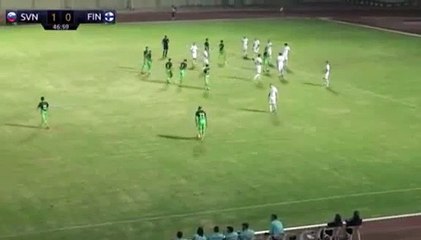Slovenia vs Finland 2-0. Gaber Dobrovoljc Goal. Friendly 13.01.2017.