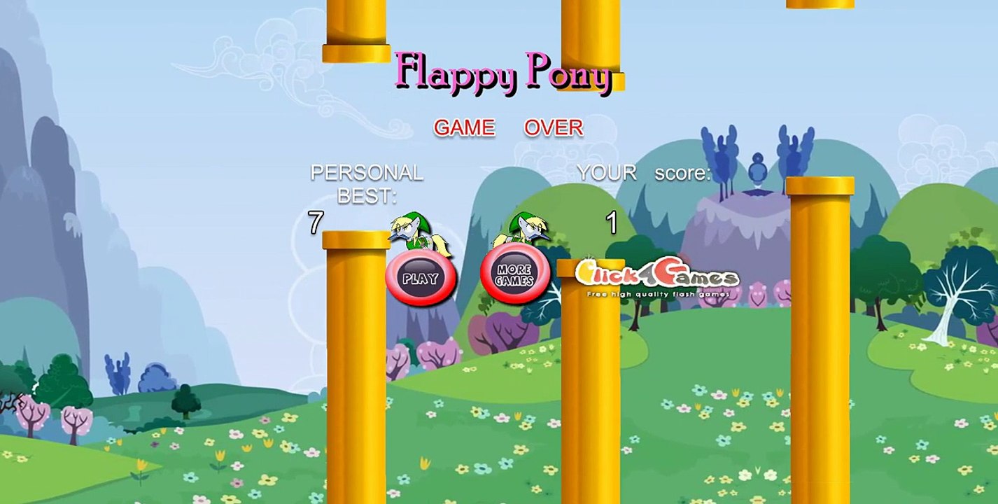 NEW Игры для детей—My Little Pony прыжки—Мультик Онлайн видео игры для девочек