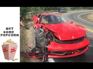 Girlfriend's Birthday Tour in Rented Ferrari Ends in Disaster