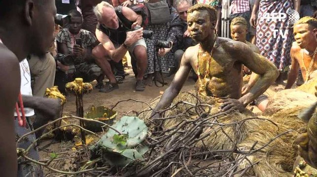 Les descendants d'esclaves en pèlerinage vaudou au Bénin