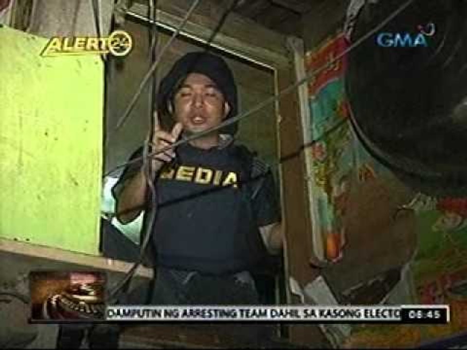 Bahay na pugad umano ng iligal na droga sa Tondo,  sinalakay