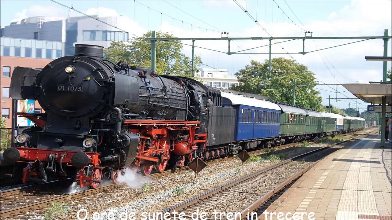 O oră de sunete de tren în trecere