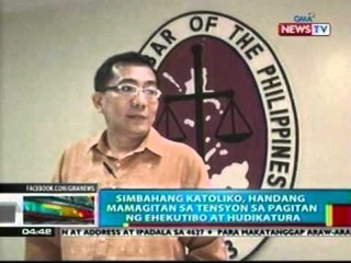 BP: Simbahang katoliko, handang   mamagitan sa tensyon sa pagitan   ng ehekutibo at hudikatura