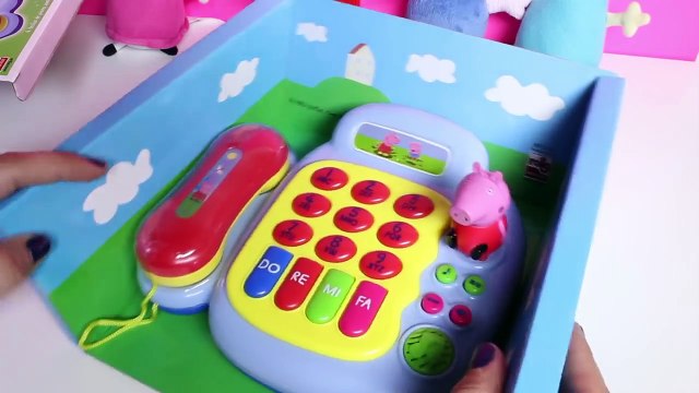 Peppa Pig Musical Phone Toy Piano Teléfono de Peppa Pig Juguetes Peppa Pig Toys Videos