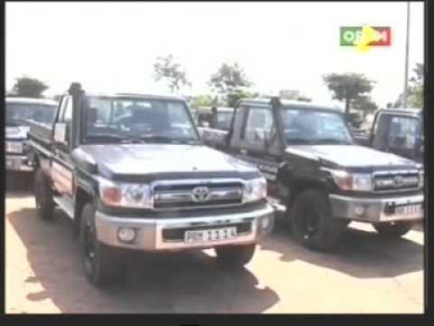 Les Commissariats de police de Bamako ont été dotés de 20 véhicules par les Départements de tutelle.