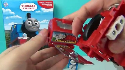 Transformer Thomas Toy Train Engine Review Video for Kid, Thomas Friends Robot Train