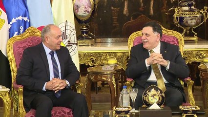 الفريق محمود حجازى يلتقى رئيس المجلس الرئاسى الليبى والوفد المرافق له