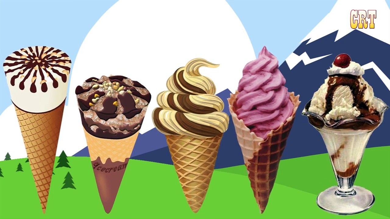 Ice Cream Cone Finger Family | Nursery Rhymes Lyrics