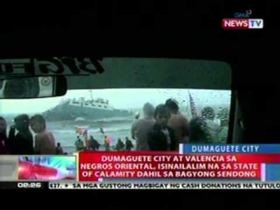 NTL: Dumaguete City at Valencia sa Negros Oriental, isinailalim na sa state of calamity